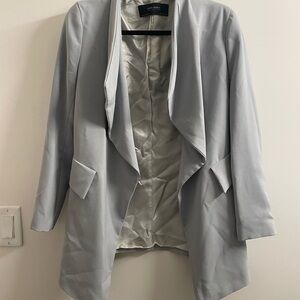 Zara Light Gray Women's Blazer